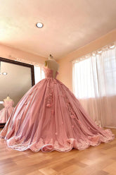 Hope | Beautiful Pink Quince Dresses for Memorable Celebrations - Pink - PromDressClub